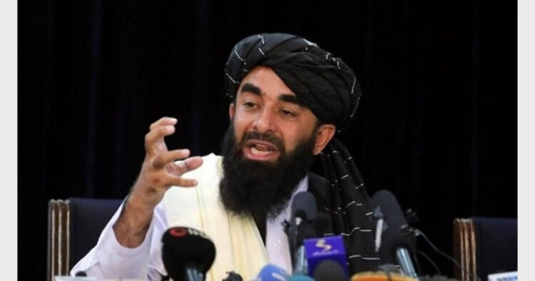 तालिबान प्रवक्ता प्रवक्ता जबीउल्लाह मुजाहिद