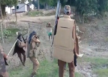 गोरुखुटी में पुलिस और अवैध अतिक्रमकारियों के बीच सितम्बर मे हिंसक झड़प हुई थी