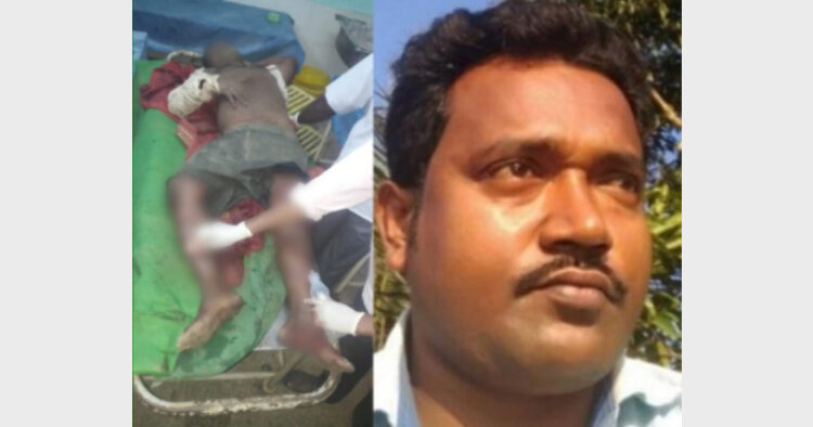 टीएमसी के गुंडों ने शंभु मैती को पीट-पीटकर मार डाला