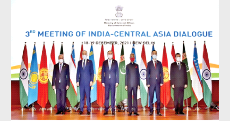 नई दिल्ली में आयोजित तीसरे भारत-मध्य एशिया संवाद में शामिल विभिन्न देशों के विदेश मंत्री