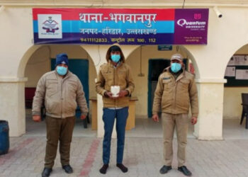 पुलिस गिरफ्त में आरोपी