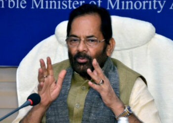 मुख्तार अब्बास नकवी, केंद्रीय अल्पसंख्यक कार्यमंत्री