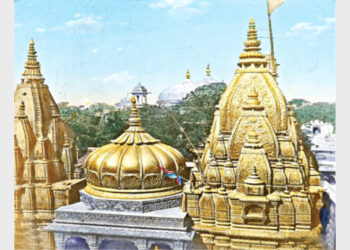 अहिल्या बाई द्वारा पुनर्निर्मित काशी विश्वनाथ मंदिर