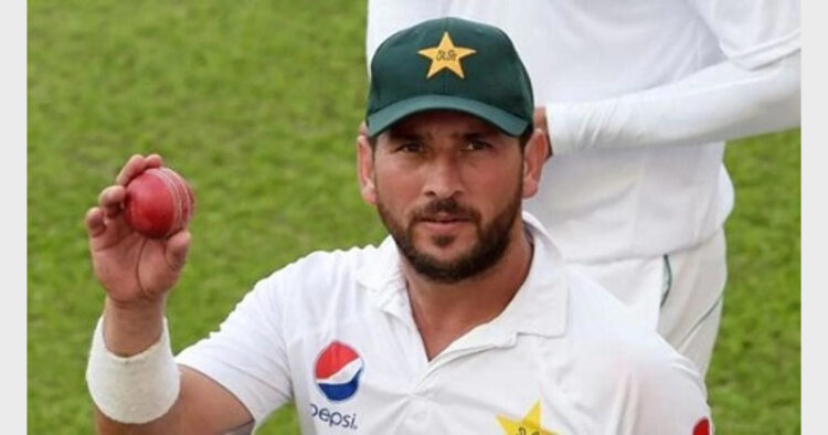 पाकिस्तान के फिरकी गेंदबाज यासिर शाह