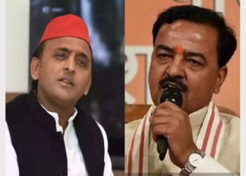 अखिलेश यादव और केशव प्रसाद मौर्य