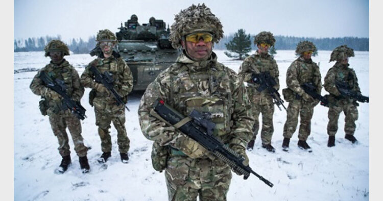 यूक्रेन की मदद के लिए तैनात नाटो सेना