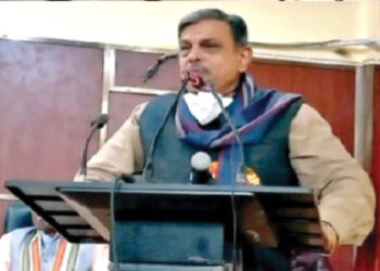 कार्यक्रम को संबोधित करते हुए श्री दत्तात्रेय होसबाले