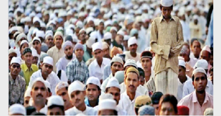 भारत में बढ़ती मुस्लिम जनसंख्या