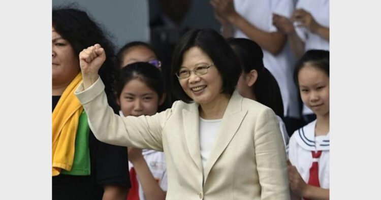 ताइवान की राष्ट्रपति त्साई इंग वेन
