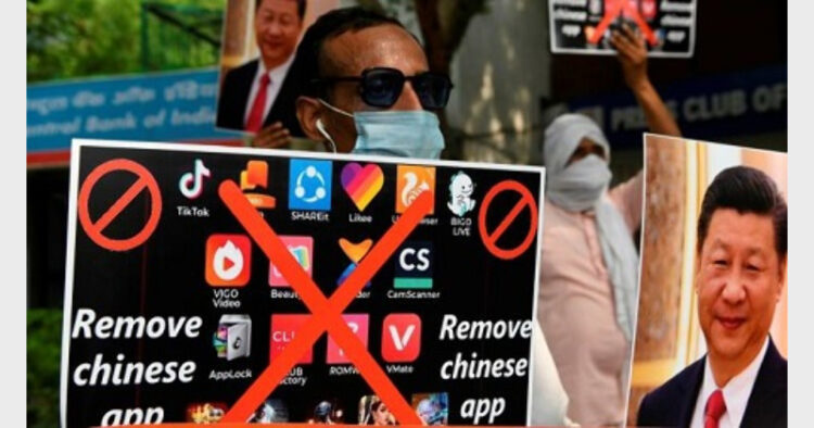 जून, 2020 में गलवान संघर्ष के बाद भारतवासियों ने भी की थी चीनी एप पर प्रतिबंध की मांग (फाइल चित्र)