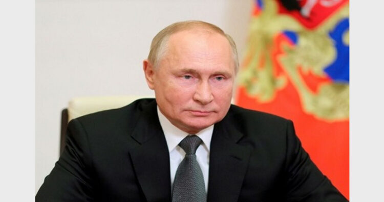 रूसी राष्ट्रपति व्लादिमीर पुतिन