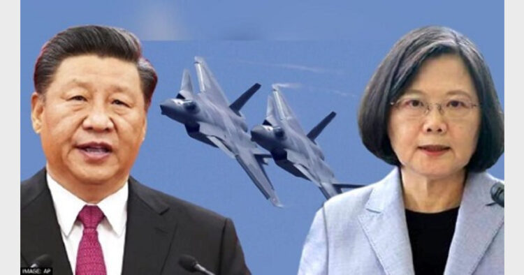 चीन के राष्ट्रपति शी जिनपिंग (बाएं) की हर घुड़की का दमदारी से जवाब देती हैं ताइवान की राष्ट्रपति त्याई इंग-वेन