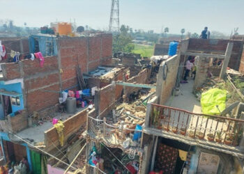 धमाके के बाद का चित्र