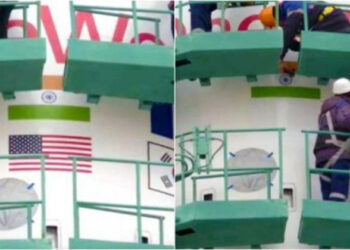 रूस ने अंतरिक्ष रॉकेट से हटाए यूक्रेन के दोस्तों के झंडे