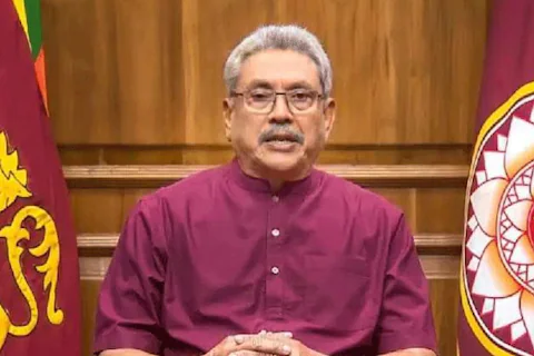 गोटबाया राजपक्षे, राष्ट्रपति, श्रीलंका