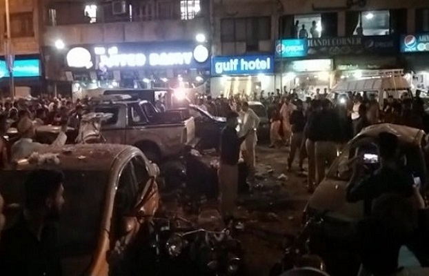कराची में बम विस्फोट