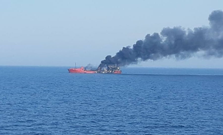 Ukrainian army on Russian cargo ship in the Black Sea
 TOU