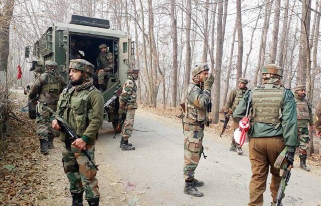 Security forces killed four terrorists in the valley, three arrested in Kupwara
 TOU