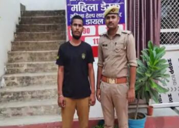 पुलिस गिरफ्त में आरोपी