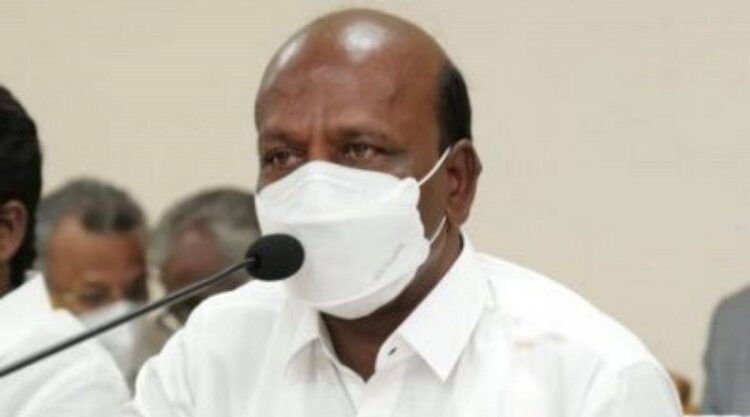 तमिलनाडु के स्वास्थ्य मंत्री सुब्रमण्यम