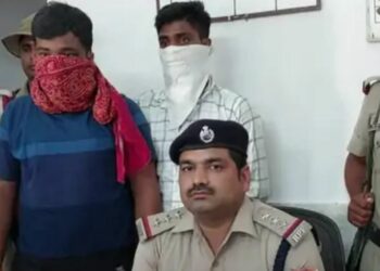 पुलिस गिरफ्त में आरोपी