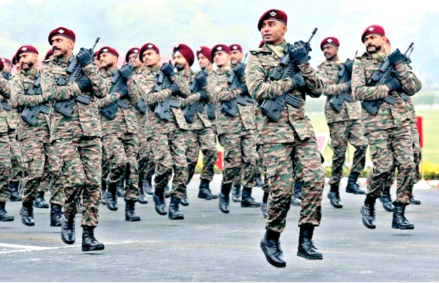 भारतीय सेना की एक टुकड़ी