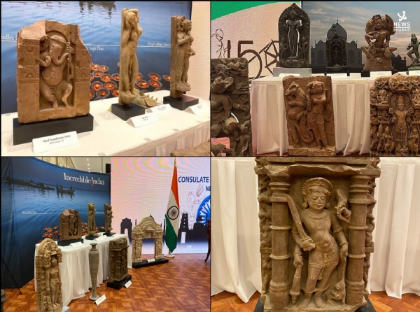 भारतीय वाणिज्य दूतावास में प्राचीन धरोहरें