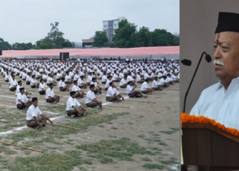 राष्ट्रीय स्वयंसेवक संघ के सरसंघचालक श्री डॉ. मोहन भागवत......