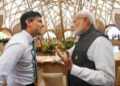 ब्रिटेन के पीएम ऋषि सुनक और पीएम मोदी
