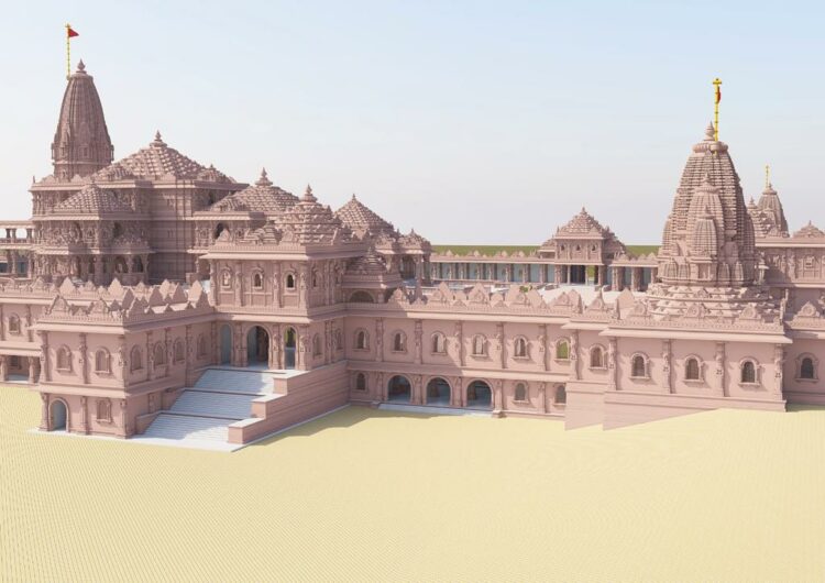 निर्माण पूर्ण होने के बाद इस तरह दिखेगा भगवान राम का मंदिर