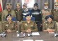 पुलिस गिरफ्त में आरोपी