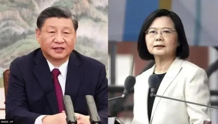 चीन के राष्ट्रपति शी जिनपिंग और ताइवान की राष्ट्रपति वेन