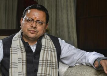 मुख्यमंत्री पुष्कर सिंह धामी
