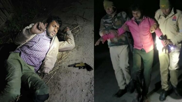 बरेली में पुलिस के साथ मुठभेड़ में घायल गौतस्कर मोहसिन और राशिद।