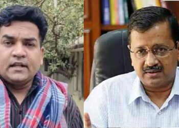 कपिल मिश्रा और अरविंद केजरीवाल