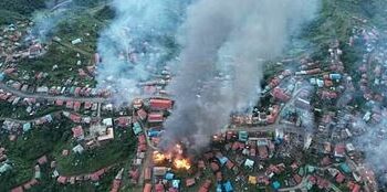 ऑनलाइन पोस्ट की गई तस्वीरों में गांव के मठ के प्रवेश द्वार के पास खून से लथपथ कई शव दिखाई दे रहे हैं (फोटो प्रतीकात्मक)