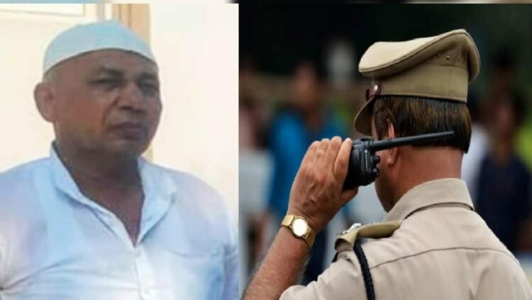 जदयू नेता मंजूर आलम और पुलिस