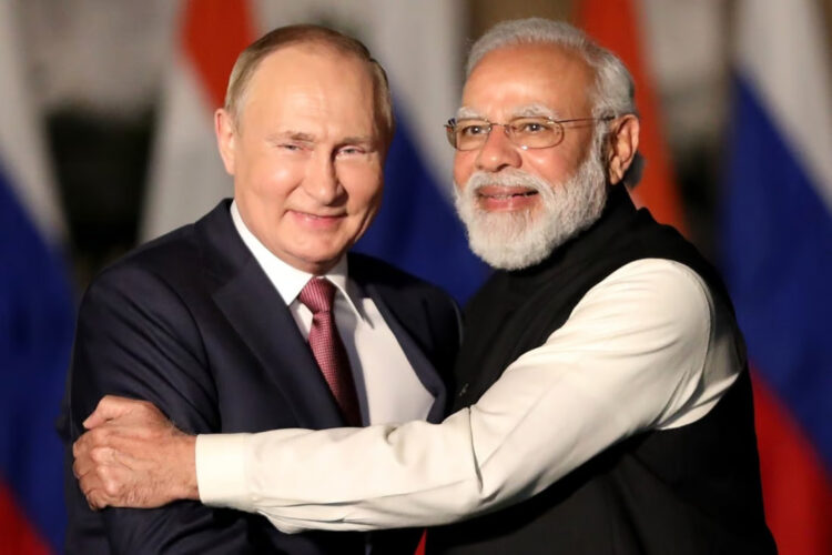 राष्ट्रपति पुतिन और प्रधानमंत्री मोदी (फाइल चित्र)