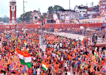 हरिद्वार में शिवभक्तों का महासमुद्र (फाइल चित्र)