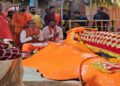 मुख्यमंत्री शिवराज सिंह चौहान ने गुरुवार को छिंदवाड़ा जिले के प्रसिद्ध हनुमान मंदिर जाम सावली में श्री हनुमान लोक का विधि-विधान से भूमि पूजन किया।