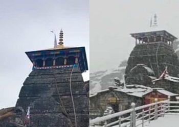 Baba tungnath Shiva temple Uttarakhand