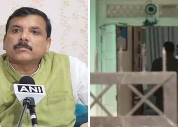 ED raided on AAP MP sanjay Singh house in liqure case