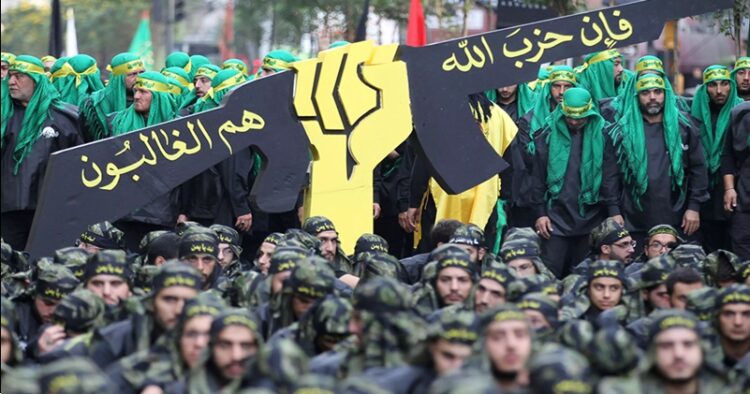 Hezbollah threaten America for the help of Israel in war with hamas terrorist