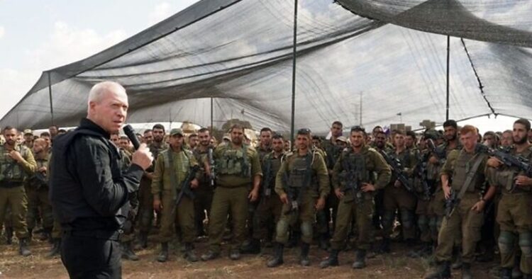 Israeli army ready for ground operation in gaza amid war with hamas