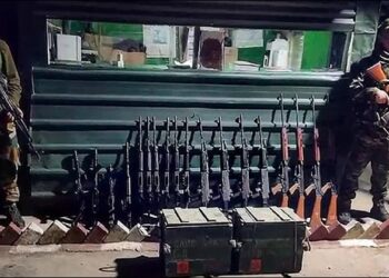 Militants from bangladesh and myanmar are supplying weapon in manipur