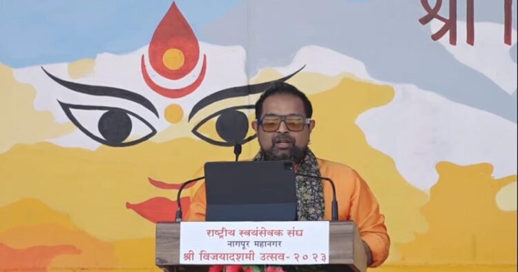 shankar mahadevan in nagpur rss headquarter