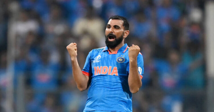 मुंबई में न्यूजीलैंड के खिलाफ मोहम्मद शमी ने 7 विकेट लिए थे।