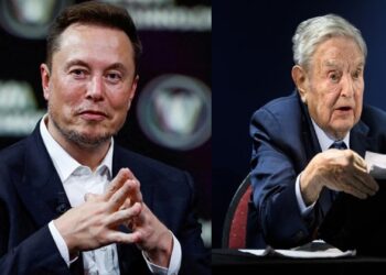 Elon Musk slams george for left Ideology