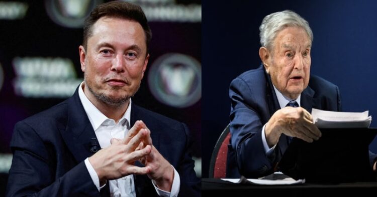 Elon Musk slams george for left Ideology