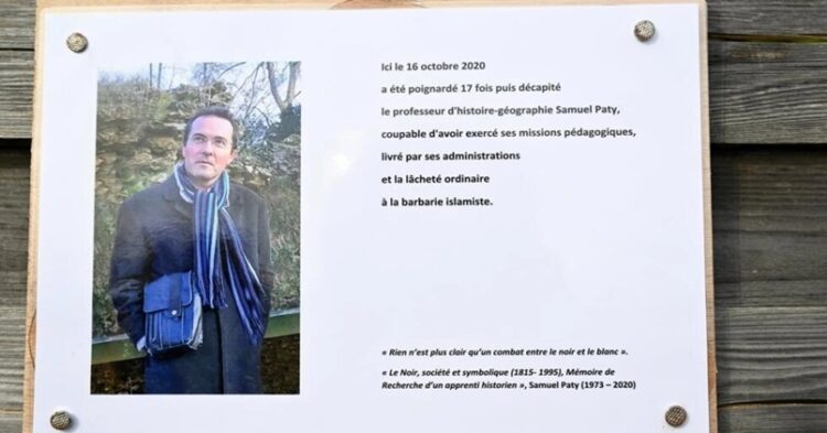 France School teacher Samuel paty murder case